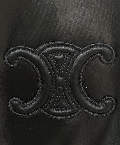 CELINE（セリーヌ）CELINE (セリーヌ) トリオンフカザックスタジャン ブラック サイズ:34の古着・服飾アイテム