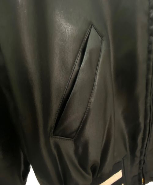 CELINE（セリーヌ）CELINE (セリーヌ) トリオンフカザックスタジャン ブラック サイズ:34の古着・服飾アイテム