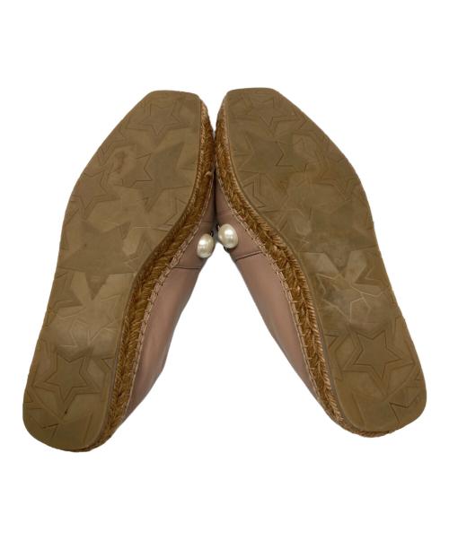 JIMMY CHOO（ジミーチュウ）JIMMY CHOO (ジミーチュウ) エスパドリーユ ピンク サイズ:23.5の古着・服飾アイテム
