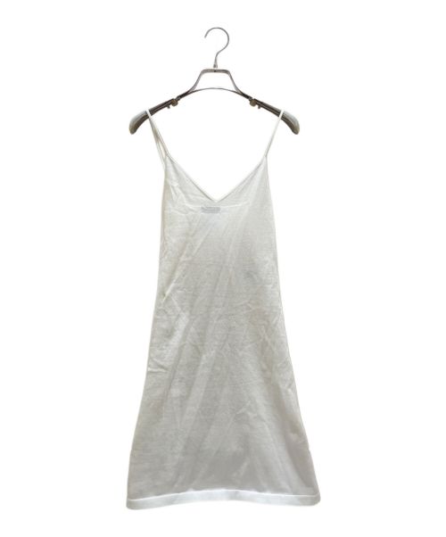 CHANEL（シャネル）CHANEL (シャネル) ニットワンピース ホワイト サイズ:36の古着・服飾アイテム
