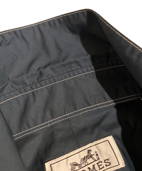 HERMES（エルメス）HERMES (エルメス) セリエ カフスボタンシャツ ネイビー サイズ:38の古着・服飾アイテム