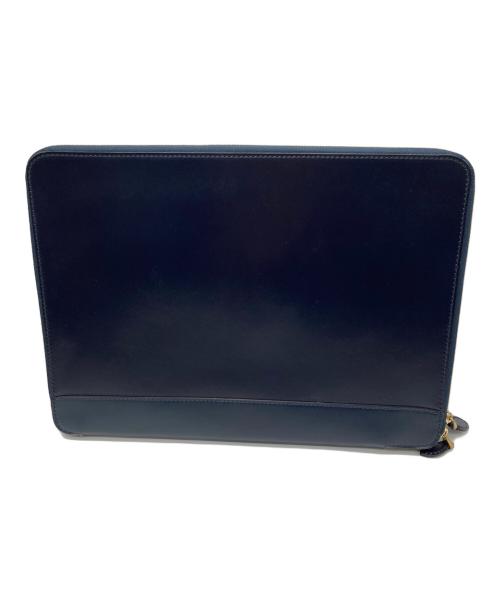 GANZO（ガンゾ）GANZO (ガンゾ) クラッチバッグ ネイビーの古着・服飾アイテム