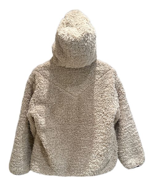 Christian Dior（クリスチャン ディオール）Christian Dior (クリスチャン ディオール) Anorak Fleece Hoodie ベージュ×ネイビー サイズ:Sの古着・服飾アイテム