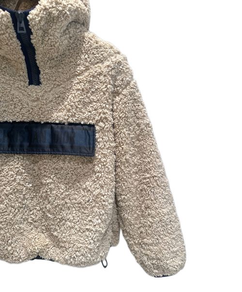 Christian Dior（クリスチャン ディオール）Christian Dior (クリスチャン ディオール) Anorak Fleece Hoodie ベージュ×ネイビー サイズ:Sの古着・服飾アイテム