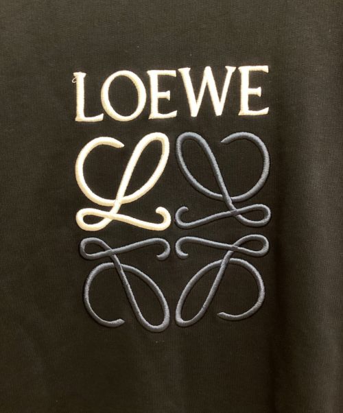 LOEWE（ロエベ）LOEWE (ロエベ) Anagram Logo Sweatshirt (アナグラムロゴスウェット) ブラック サイズ:Sの古着・服飾アイテム