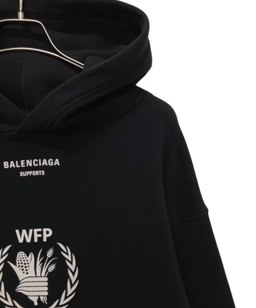 BALENCIAGA（バレンシアガ）BALENCIAGA (バレンシアガ) WFPロゴパーカー ブラック サイズ:XXSの古着・服飾アイテム