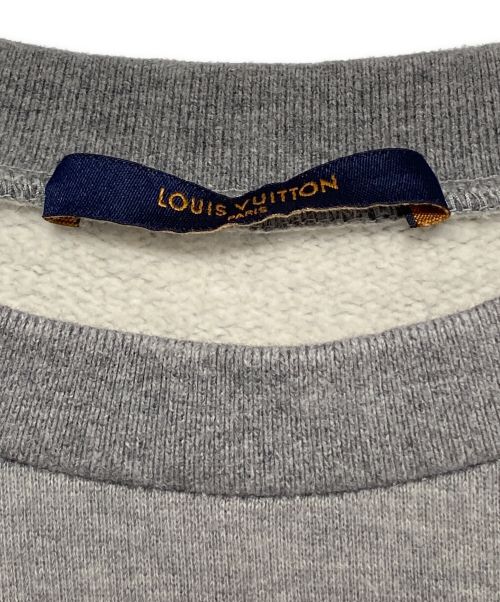 LOUIS VUITTON（ルイ ヴィトン）LOUIS VUITTON (ルイ ヴィトン) NIGO (二ゴー) スクエアードLVスウェット グレー サイズ:Lの古着・服飾アイテム