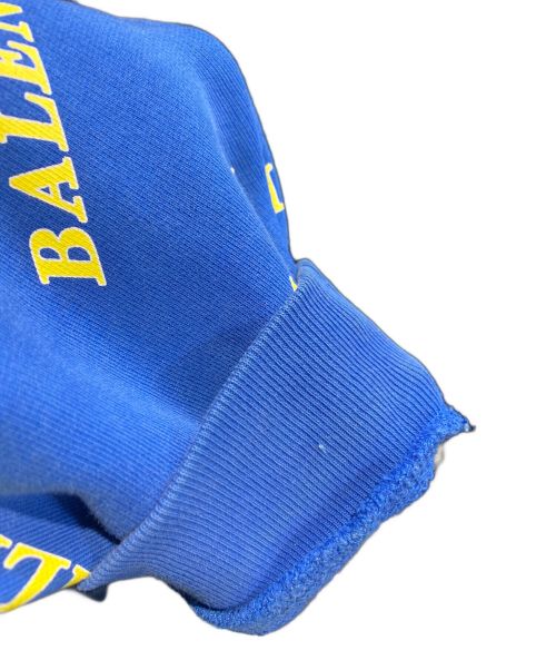 BALENCIAGA（バレンシアガ）BALENCIAGA (バレンシアガ) LOGO HOODIE（ロゴフーディー） ブルー サイズ:XXSの古着・服飾アイテム