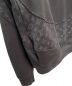 中古・古着 LOUIS VUITTON (ルイ ヴィトン) モノグラム サークルカット パーカー ブラック サイズ:XL：115000円