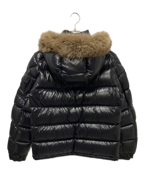 MONCLER（モンクレール）MONCLER (モンクレール) MAYA FUR/ダウンジャケット ネイビー サイズ:2の古着・服飾アイテム