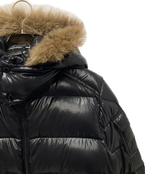 MONCLER（モンクレール）MONCLER (モンクレール) MAYA FUR/ダウンジャケット ネイビー サイズ:2の古着・服飾アイテム