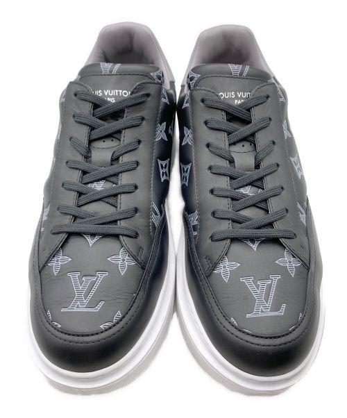 LOUIS VUITTON（ルイ ヴィトン）LOUIS VUITTON (ルイ ヴィトン) ビバリーヒルズラインスニーカー ブラック サイズ:7の古着・服飾アイテム