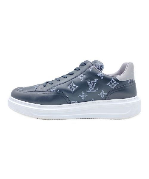 LOUIS VUITTON（ルイ ヴィトン）LOUIS VUITTON (ルイ ヴィトン) ビバリーヒルズラインスニーカー ブラック サイズ:7の古着・服飾アイテム