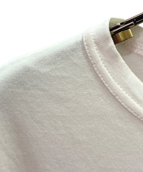CHANEL（シャネル）CHANEL (シャネル) ココマーク エンブロダイリー レース ショートスリーブカットソー ライトピンク サイズ:34/36の古着・服飾アイテム