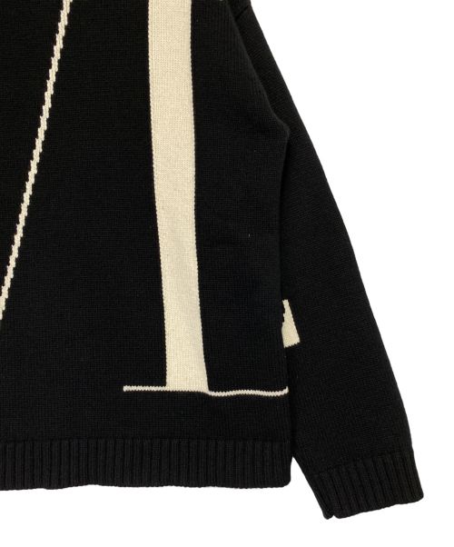 VALENTINO（ヴァレンティノ）VALENTINO (ヴァレンティノ) ロゴニット ブラック サイズ:Lの古着・服飾アイテム