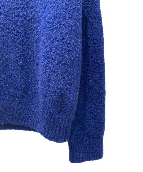 LOUIS VUITTON（ルイ ヴィトン）LOUIS VUITTON (ルイ ヴィトン) LVインタルシアクルーネックニット ブルー サイズ:Lの古着・服飾アイテム