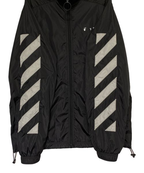 OFFWHITE（オフホワイト）OFFWHITE (オフホワイト) DIAGONALS TRACK JACKET ブラック サイズ:XXLの古着・服飾アイテム
