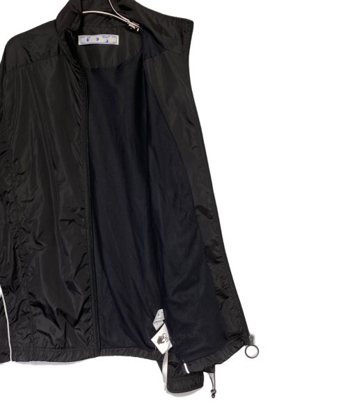 OFFWHITE（オフホワイト）OFFWHITE (オフホワイト) DIAGONALS TRACK JACKET ブラック サイズ:XXLの古着・服飾アイテム