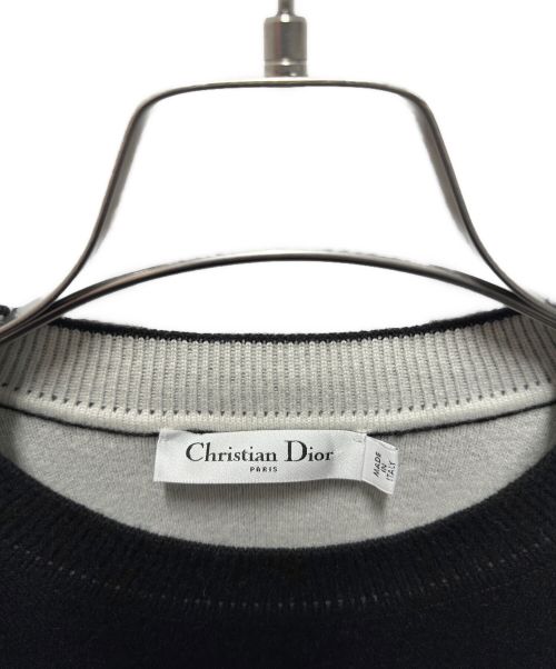 Christian Dior（クリスチャン ディオール）Christian Dior (クリスチャン ディオール) J'ADIOR 8ボクシーセーター ブラック サイズ:38の古着・服飾アイテム