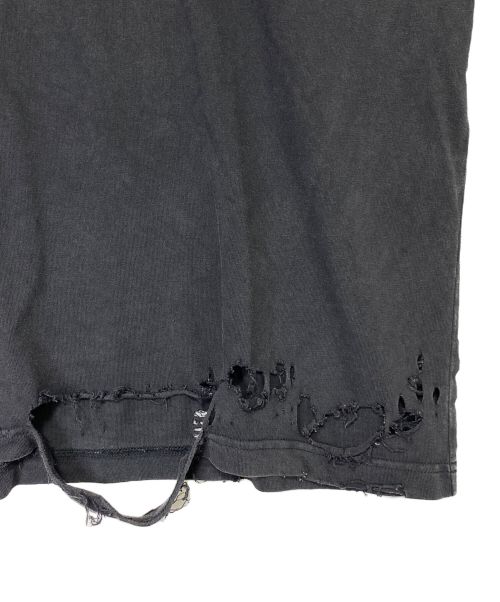 BALENCIAGA（バレンシアガ）BALENCIAGA (バレンシアガ) OVERSIZED REPAIRED T-SHIRT グレー サイズ:Lの古着・服飾アイテム