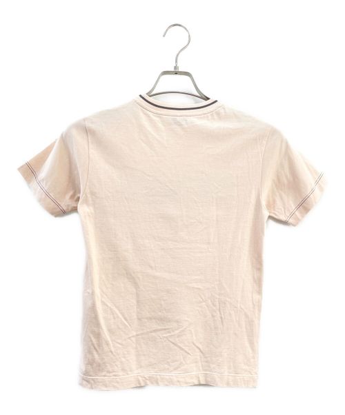 FENDI（フェンディ）FENDI (フェンディ) ロゴクルーネックTシャツ ピンク サイズ:XXSの古着・服飾アイテム