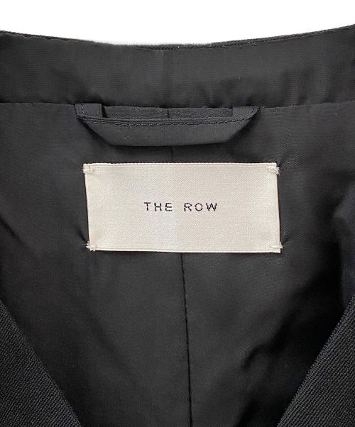 THE ROW（ザ ロウ）THE ROW (ザ ロウ) Vegaウールベスト ブラックの古着・服飾アイテム