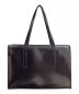 PRADA (プラダ) ブラッシュドレザートートバッグ ブラック：170000円