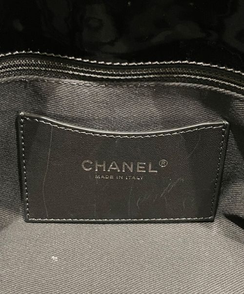 CHANEL（シャネル）CHANEL (シャネル) ボーリングバッグ ブラックの古着・服飾アイテム
