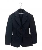 ALEXANDER WANGアレキサンダー・ワン）の古着「LOGO ELASTIC BLAZER」｜ブラック