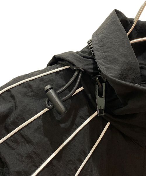 ALEXANDER WANG（アレキサンダー・ワン）ALEXANDER WANG (アレキサンダーワン) フーデッドナイロンジャケット ブラック サイズ:XSの古着・服飾アイテム