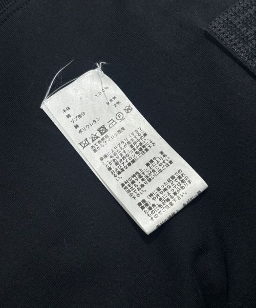 HERMES（エルメス）HERMES (エルメス) 23AW アッシュ『H』ポケット ショートスリーブカットソー ブラック サイズ:36の古着・服飾アイテム