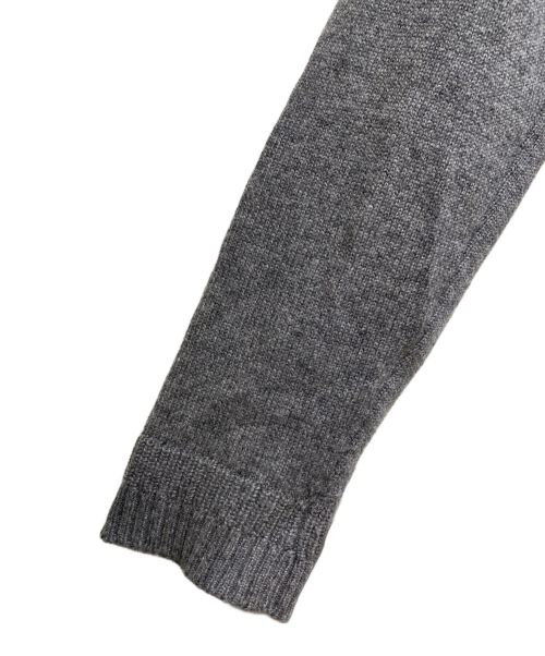 HERMES（エルメス）HERMES (エルメス) CASHMERE LONG CARDIGAN（カシミヤロングカーディガン） グレー サイズ:34の古着・服飾アイテム