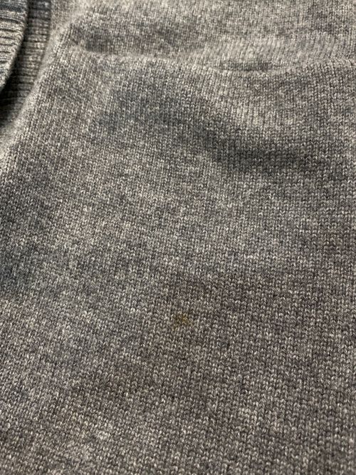 HERMES（エルメス）HERMES (エルメス) CASHMERE LONG CARDIGAN（カシミヤロングカーディガン） グレー サイズ:34の古着・服飾アイテム