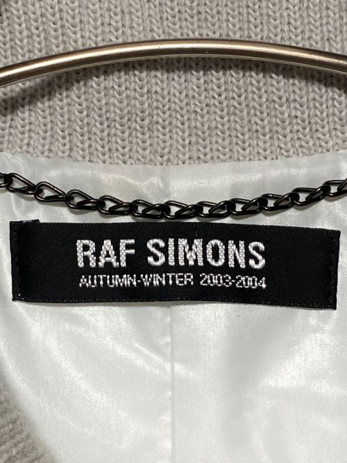 RAF SIMONS（ラフシモンズ）RAF SIMONS (ラフシモンズ) ski jacket ホワイト サイズ:46の古着・服飾アイテム