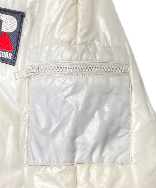 RAF SIMONS（ラフシモンズ）RAF SIMONS (ラフシモンズ) ski jacket ホワイト サイズ:46の古着・服飾アイテム
