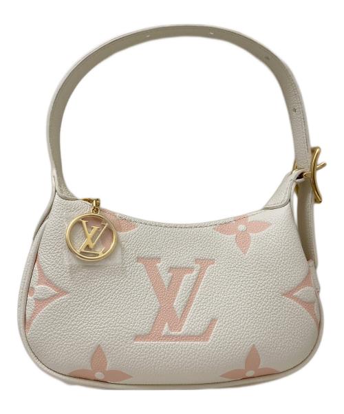 LOUIS VUITTON（ルイ ヴィトン）LOUIS VUITTON (ルイ ヴィトン) ミニムーン ホワイト×ピンクの古着・服飾アイテム