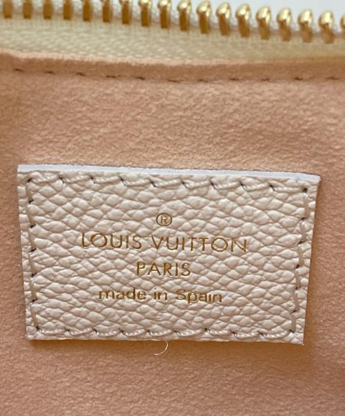 LOUIS VUITTON（ルイ ヴィトン）LOUIS VUITTON (ルイ ヴィトン) ミニムーン ホワイト×ピンクの古着・服飾アイテム