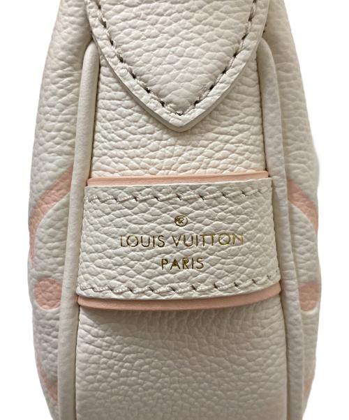 LOUIS VUITTON（ルイ ヴィトン）LOUIS VUITTON (ルイ ヴィトン) ミニムーン ホワイト×ピンクの古着・服飾アイテム