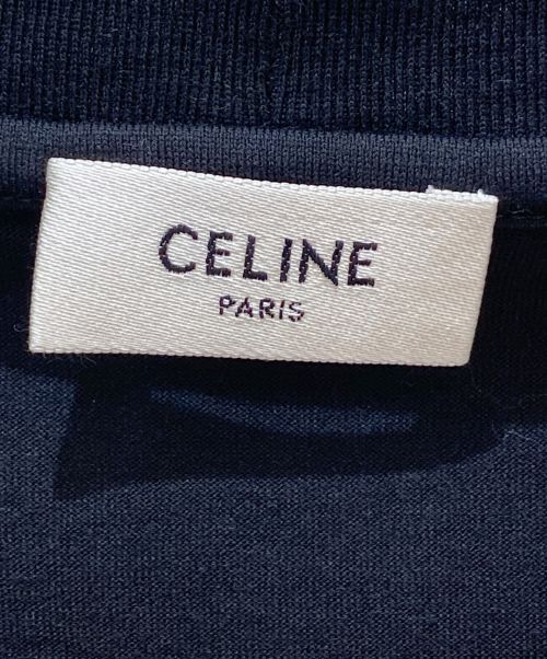 CELINE（セリーヌ）CELINE (セリーヌ) クロップドトリオンフTシャツ ブラック サイズ:Mの古着・服飾アイテム