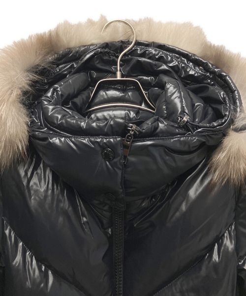 MONCLER（モンクレール）MONCLER (モンクレール) RIBAFU/ダウンコート ブラック サイズ:00の古着・服飾アイテム
