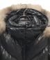 中古・古着 MONCLER (モンクレール) RIBAFU/ダウンコート ブラック サイズ:00：170000円