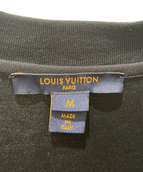 LOUIS VUITTON（ルイ ヴィトン）LOUIS VUITTON (ルイ ヴィトン) モノグラム切替ワンピース グレー×ブラック サイズ:Mの古着・服飾アイテム