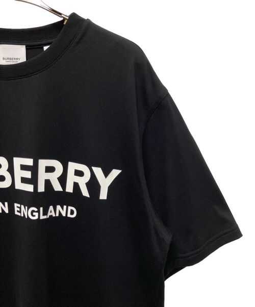 BURBERRY（バーバリー）BURBERRY (バーバリー) ロゴTシャツ ブラック サイズ:Sの古着・服飾アイテム