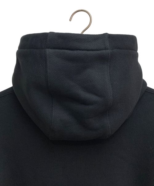 BURBERRY（バーバリー）BURBERRY (バーバリー) Embroidered logo hoodie（刺繍ロゴパーカー） ブラック サイズ:Lの古着・服飾アイテム