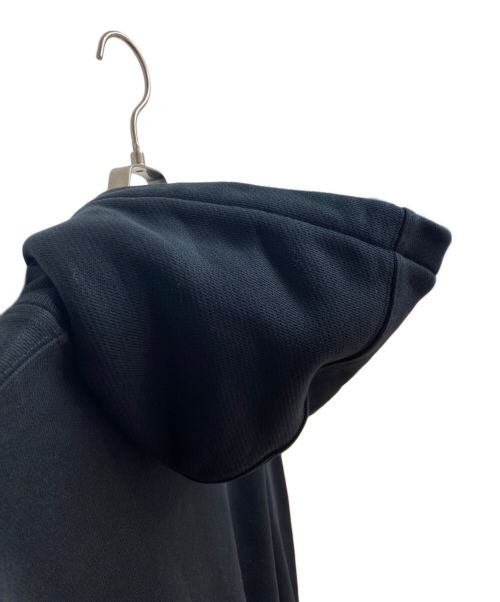 BURBERRY（バーバリー）BURBERRY (バーバリー) Embroidered logo hoodie（刺繍ロゴパーカー） ブラック サイズ:Lの古着・服飾アイテム