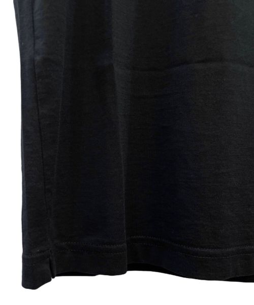 FENDI（フェンディ）FENDI (フェンディ) ロゴコットンＴシャツ ブラック サイズ:Sの古着・服飾アイテム