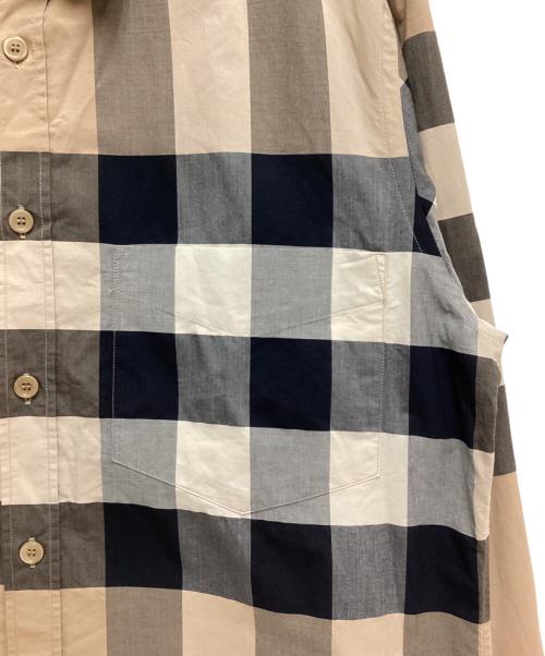 BURBERRY（バーバリー）BURBERRY (バーバリー) ノヴァチェックシャツ ベージュ サイズ:Lの古着・服飾アイテム