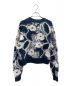 CHANEL (シャネル) ライオンココマークボタンカーディガン ネイビー×ホワイト サイズ:36：200000円