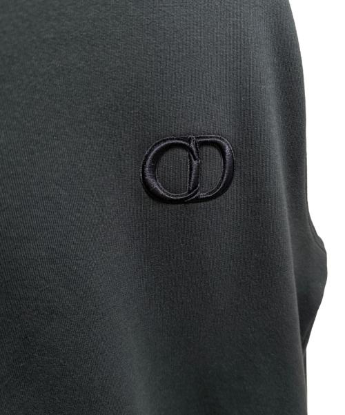 Dior（ディオール）Dior (ディオール) CDアイコンロゴクルーネックスウェット ネイビー サイズ:XSの古着・服飾アイテム