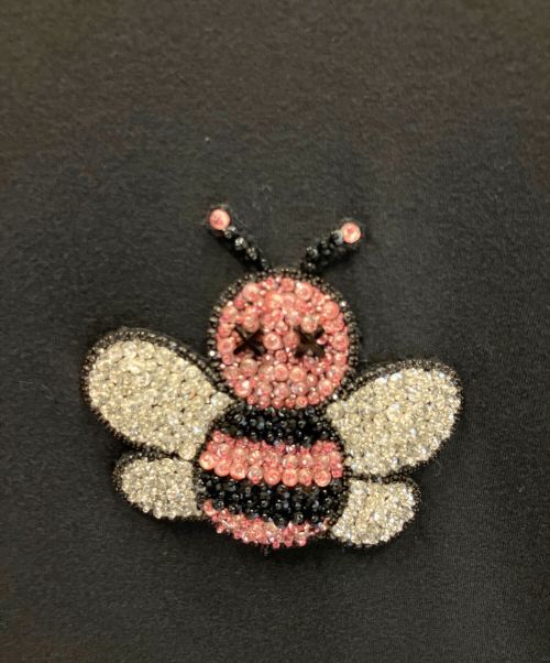 Dior（ディオール）Dior (ディオール) KAWS BEE TEE ブラック サイズ:SIZE　XSの古着・服飾アイテム
